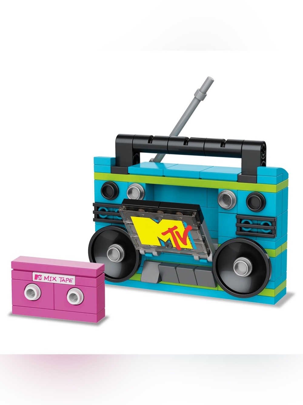 MTV Boom Box Brickcraft Bulding Set
